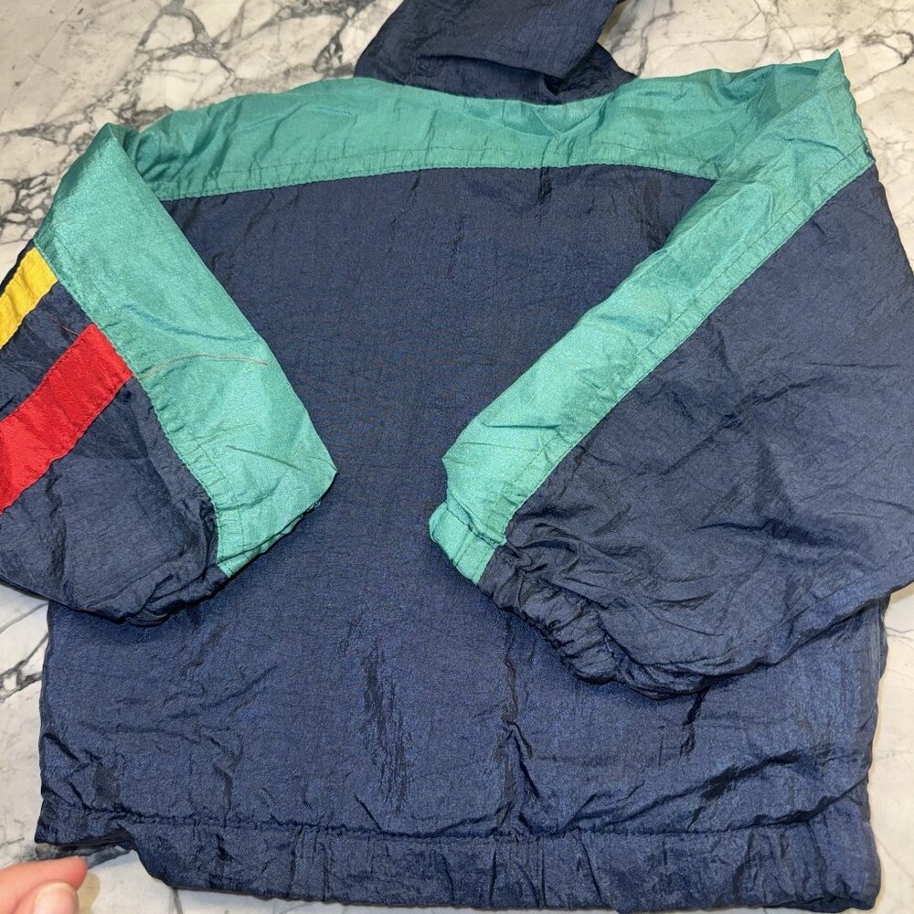 Vintage Carters 18 Months Sailor Nautical Jacket Hooded Windbreaker - Picture 5 of 5